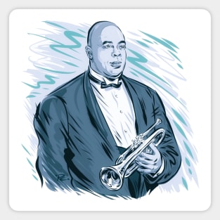 Joe “King” Oliver - An illustration by Paul Cemmick Magnet